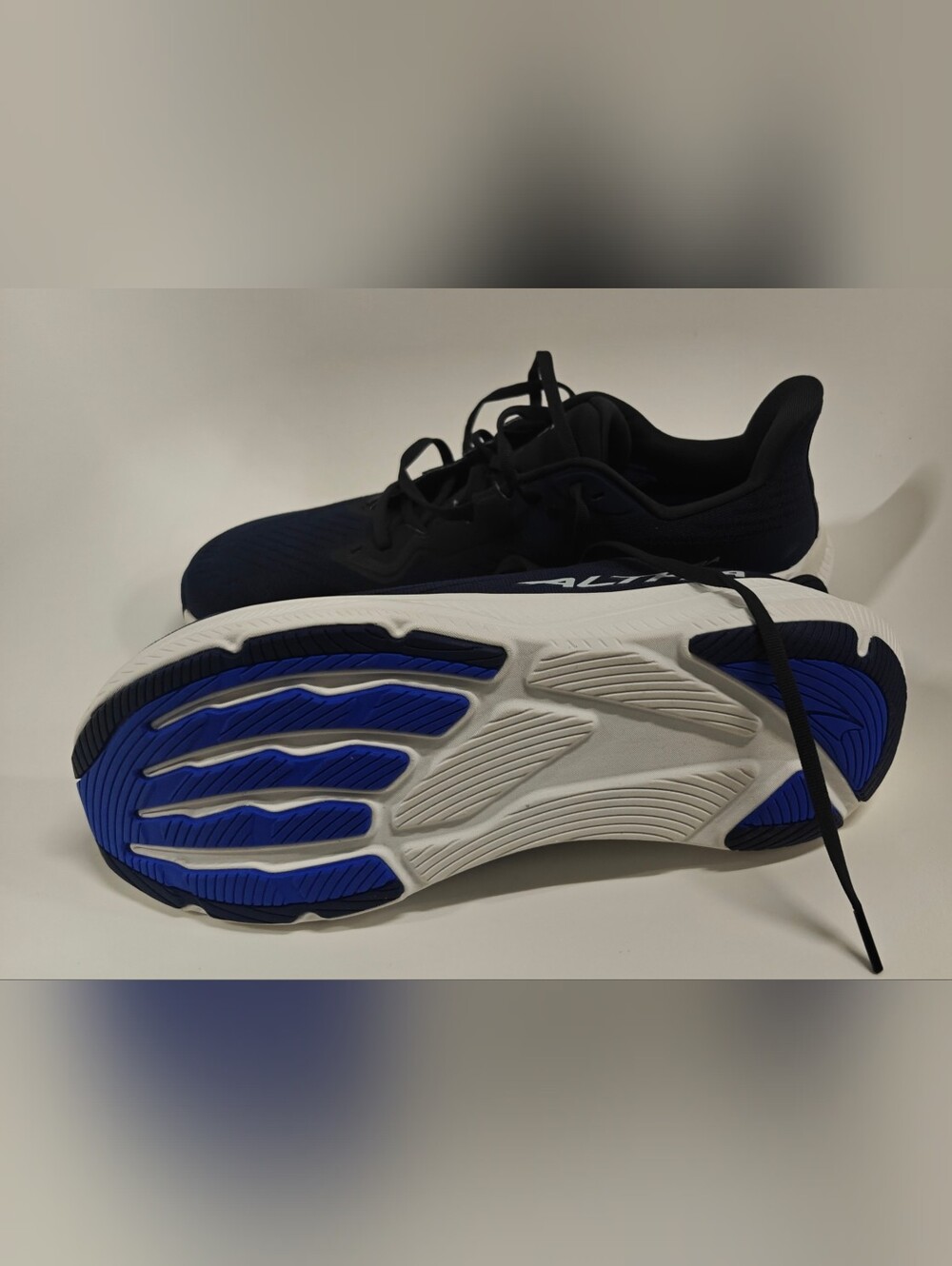 Altra Experience Flow 2 Mens Running Shoes Blue Cushioned Comfort Run Trainers - Picture 8 of 10